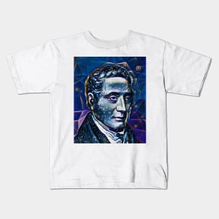 George Stephenson Portrait | George Stephenson Artwork 5 Kids T-Shirt